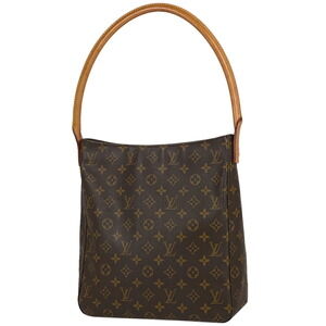 Louis Vuitton Looping Shoulder Bag Monogram Brown